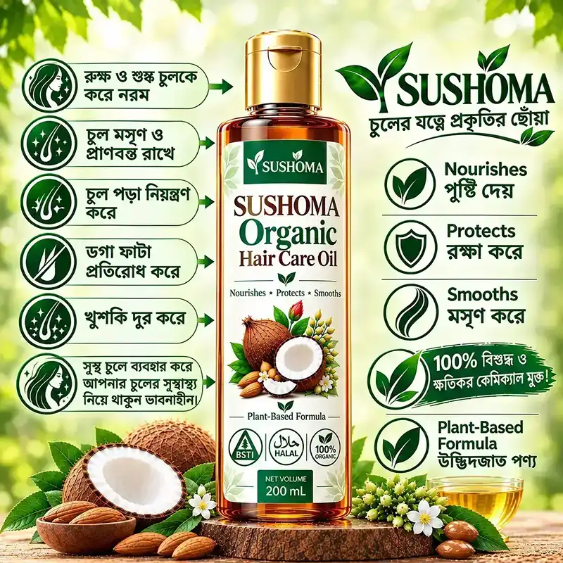 SUSHOMA Organic Hair Oil